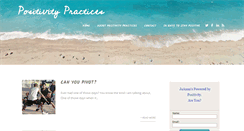 Desktop Screenshot of positivitypractices.com
